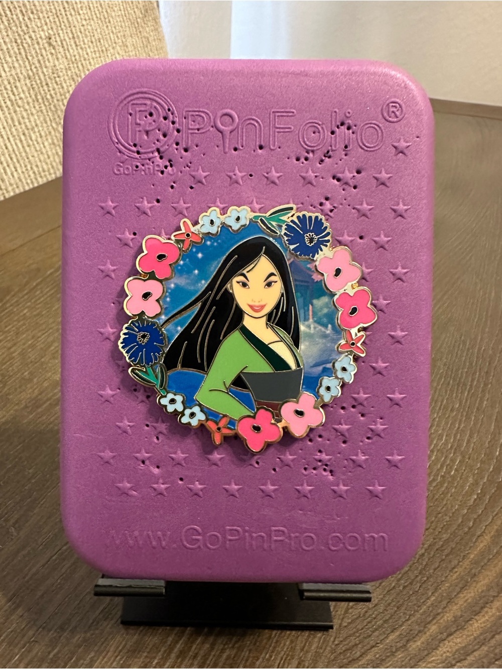 Mulan PALM Pink A La Mode Disney‎ Princesses Once Upon a Royal Realm Mystery Pin